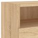 Meubles TV muraux 2 pcs chêne sonoma 80x30x30cm bois ingénierie - Photo n°11