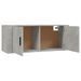 Meubles TV muraux 2 pcs gris béton 100x34,5x40 cm - Photo n°5