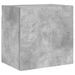 Meubles TV muraux 2 pcs gris béton 40,5x30x40cm bois ingénierie - Photo n°6