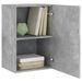 Meubles TV muraux 2 pcs gris béton 40,5x30x60cm bois ingénierie - Photo n°4