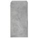 Meubles TV muraux 2 pcs gris béton 40,5x30x60cm bois ingénierie - Photo n°8