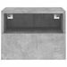 Meubles TV muraux 2 pcs gris béton 40x30x30cm bois d'ingénierie - Photo n°8