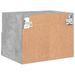 Meubles TV muraux 2 pcs gris béton 40x30x30cm bois d'ingénierie - Photo n°10