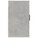 Meubles TV muraux 2 pcs Gris béton 40x34,5x60 cm - Photo n°7