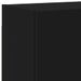 Meubles TV muraux 2 pcs noir 40,5x30x40 cm bois d'ingénierie - Photo n°12