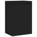 Meubles TV muraux 2 pcs noir 40,5x30x60 cm bois d'ingénierie - Photo n°5