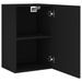 Meubles TV muraux 2 pcs noir 40,5x30x60 cm bois d'ingénierie - Photo n°6