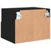 Meubles TV muraux 2 pcs noir 40x30x30 cm bois d'ingénierie - Photo n°10