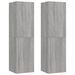 Meubles TV muraux 2 pcs Sonoma gris 30,5x30x110 cm - Photo n°1