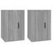 Meubles TV muraux 2 pcs Sonoma gris 40x34,5x60 cm - Photo n°1