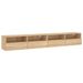 Meubles TV muraux 2pcs chêne sonoma 100x30x30cm bois ingénierie - Photo n°1