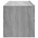 Meubles TV muraux 2pcs sonoma gris 100x30x30 cm bois ingénierie - Photo n°8