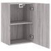 Meubles TV muraux 2pcs sonoma gris 40,5x30x60cm bois ingénierie - Photo n°6