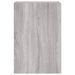 Meubles TV muraux 2pcs sonoma gris 40,5x30x60cm bois ingénierie - Photo n°7