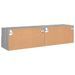 Meubles TV muraux 2pcs sonoma gris 60x30x30cm bois d'ingénierie - Photo n°10