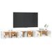 Meubles TV muraux 3 pcs blanc brillant 100x34,5x40 cm - Photo n°3