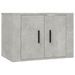 Meubles TV muraux 3 pcs gris béton 57x34,5x40 cm - Photo n°4