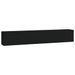 Meubles TV muraux 3 pcs noir 80x34,5x40 cm - Photo n°1