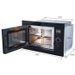 Micro-ondes Encastrable CONTINENTAL EDISON CEMO25GEB2 - Noir - 25L - 900 W - Grill 1000 W - Photo n°3