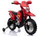 Mini moto cross électrique enfant rouge - Photo n°2
