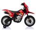 Mini moto cross électrique enfant rouge - Photo n°3