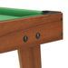 Mini table de billard 3 pieds 92x52x19 cm Marron et vert - Photo n°6