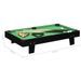 Mini table de billard 3 pieds 92x52x19 cm Noir et vert - Photo n°8
