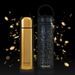 MINILAND - Deluxe thermos gold exclusif pour liquides de 500ml avec effet chromé et sac isotherme prémium, un pack de luxe - Photo n°6