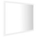 Miroir à LED de salle de bain Blanc 60x8,5x37 cm - Photo n°7