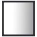 Miroir à LED de salle de bain Gris 40x8,5x37 cm - Photo n°1