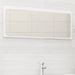 Miroir de salle de bain Blanc 100x1,5x37 cm - Photo n°2
