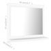 Miroir de salle de bain Blanc 40x10,5x37 cm - Photo n°7