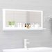 Miroir de salle de bain Blanc 90x10,5x37 cm - Photo n°2