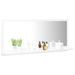 Miroir de salle de bain Blanc 90x10,5x37 cm - Photo n°1