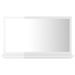 Miroir de salle de bain Blanc brillant 60x10,5x37 cm - Photo n°3