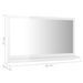 Miroir de salle de bain Blanc brillant 60x10,5x37 cm - Photo n°7