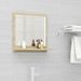 Miroir de salle de bain Blanc et chêne sonoma 40x10,5x37 cm 2 - Photo n°2