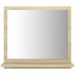 Miroir de salle de bain Blanc et chêne sonoma 40x10,5x37 cm 2 - Photo n°5