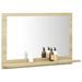 Miroir de salle de bain Chêne sonoma 60x10,5x37 cm - Photo n°1