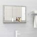 Miroir de salle de bain Gris béton 60x10,5x37 cm - Photo n°2