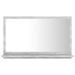 Miroir de salle de bain Gris béton 60x10,5x37 cm - Photo n°3