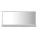 Miroir de salle de bain Gris béton 80x10,5x37 cm - Photo n°3
