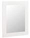 Miroir KOREST – Bois massif blanc - 90x110 cm - Photo n°1