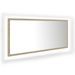 Miroir LED de salle de bain Chêne sonoma 100x8,5x37cm - Photo n°2