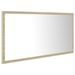 Miroir LED de salle de bain Chêne sonoma 90x8,5x37 cm - Photo n°7
