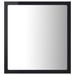 Miroir LED de salle de bain Noir brillant 40x8,5x37cm - Photo n°6