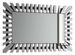 Miroir mural design rectangulaire YAKY - L 80 x H 120 cm - Photo n°1
