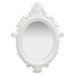 Miroir mural ovale CASTEL style baroque - L 56 x H 76 cm - Photo n°1