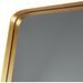 Miroir mural rectangulaire métal doré Noret H 120 cm - Photo n°3