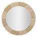 Miroir mural rond effet pierre style naturel Mira - Photo n°1